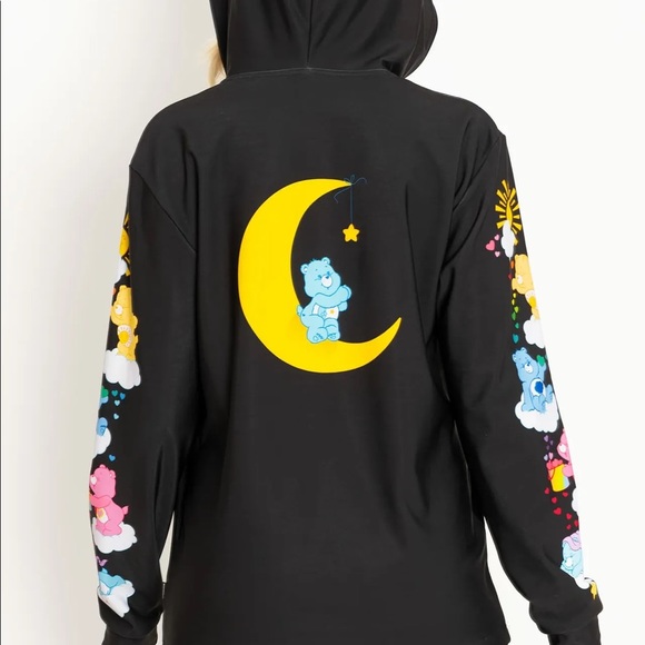 Blackmilk 40 Years of Hugs Black Hoodie Sweater - XS - Picture 8 of 8